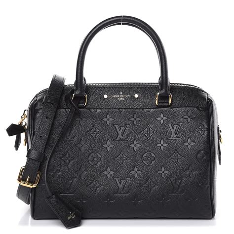 louis vuitton empreinte speedy bandouliere 25 nm black|louis vuitton speedy bandolier 25.